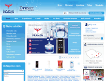 Tablet Screenshot of drinex.cz